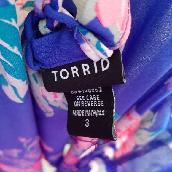 Bright Floral Tank Top - Picture 3 of 4